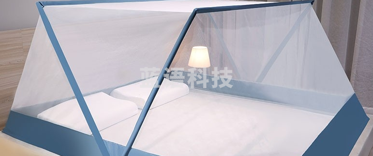 南极人NanJiren 可折叠蚊帐1.8米床 A类加密帐纱防蚊 免安装家用开合静音蚊帐 方便拆洗夏天