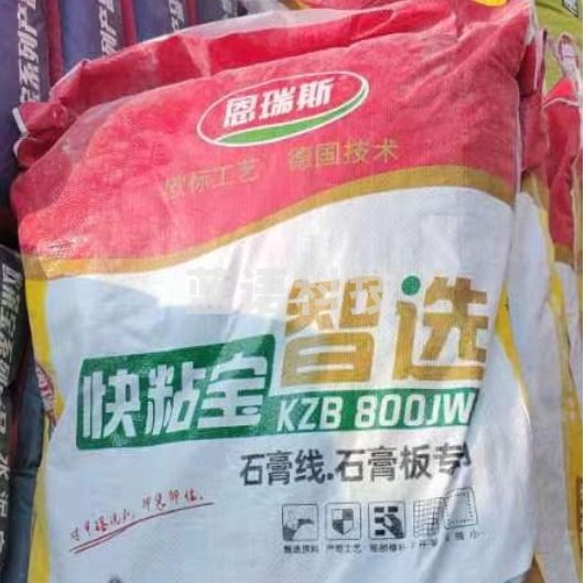 恩瑞斯 石膏线石膏板专用 快粘宝 25公斤