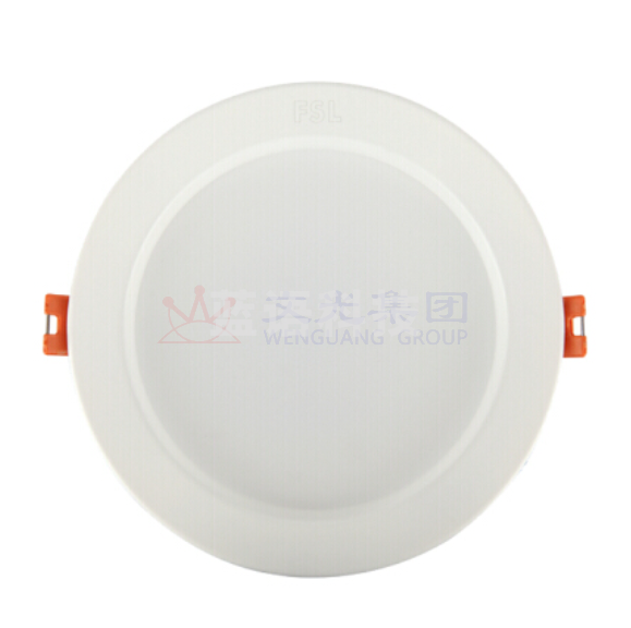 佛山照明LED筒灯天花灯牛眼灯 6寸20W 开孔16.5cm 黄光3000K