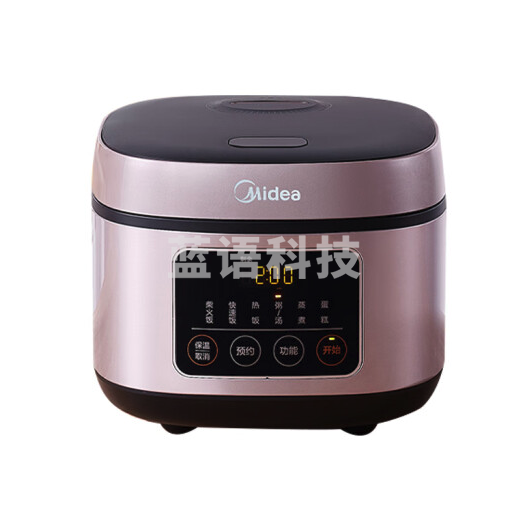 美的(Midea)电饭煲电饭锅底盘加热智能自动4L不粘锅聚能釜定时预约烧汤烧饭煮粥蛋糕