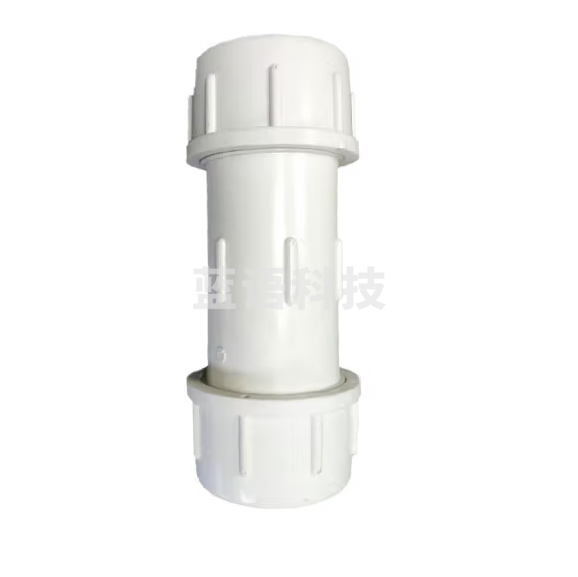 PVC给排水管快速接头 160mm  货号：JC