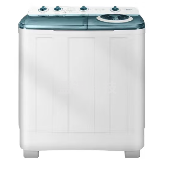 美的 10KG公斤半自动双桶双缸洗衣机   MP100-533E