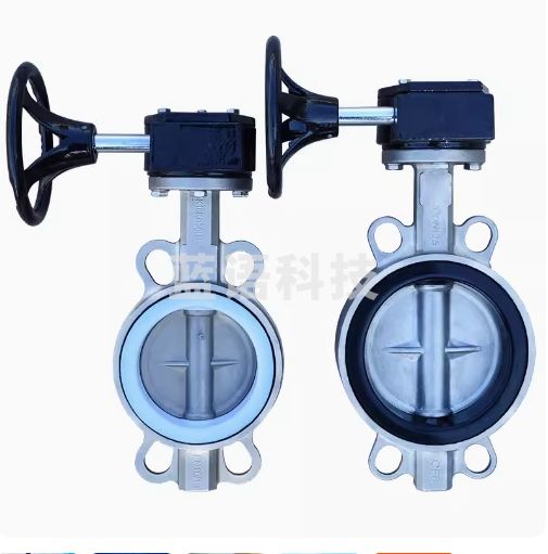 大秦涡轮不锈钢四氟蝶阀DN300