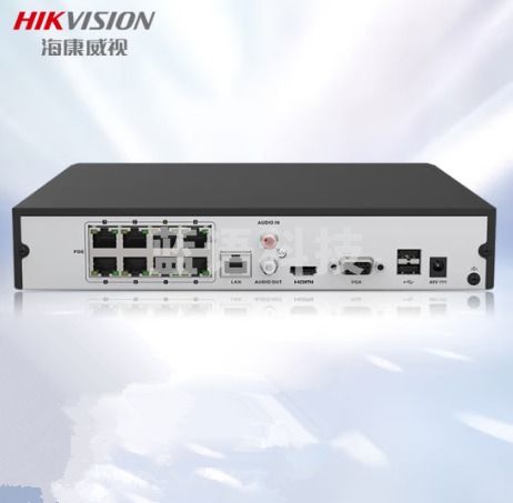 海康威视（HIKVISION）DS-7808N-K1/8P 网络监控硬盘录像机8路高清主机手机远程高性能监控主机