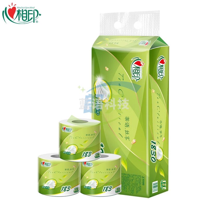 BT2010四层卷筒卫生纸183克X10粒(6提装 12提起拍)