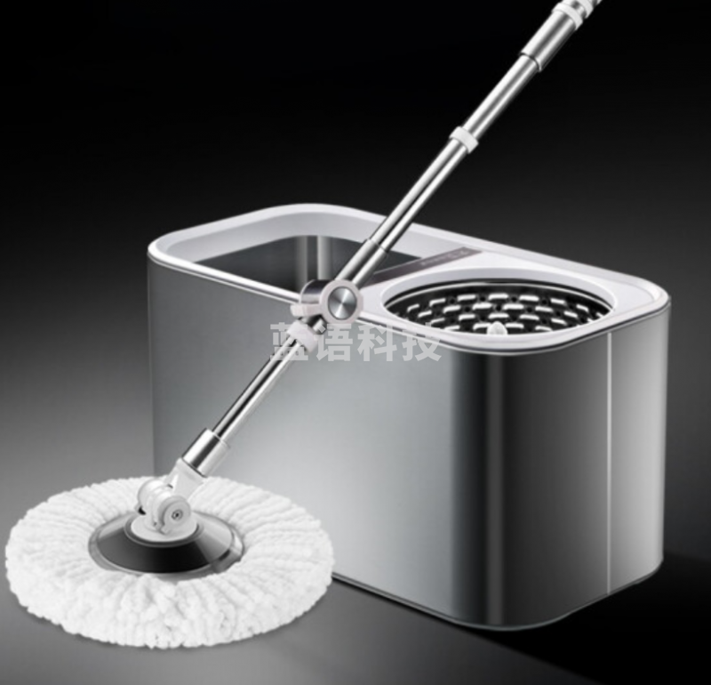 拓朴大卫不锈钢双驱动免手洗旋转拖把桶 D5 旋转拖把 Jd.(偏远区域下单前请电话咨询)
