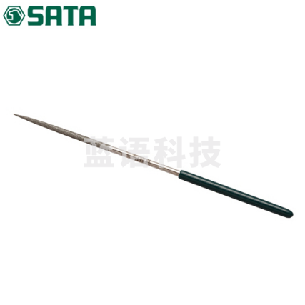 世达(SATA)金刚石尖头圆锉3x140MM / 尖头圆锉挫刀钢锉刀合金矬子 打磨工具03815