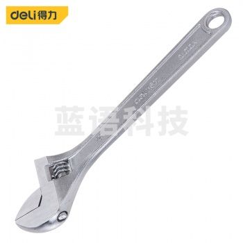 得力工具 DL010A 10英寸 活动扳手 开口扳手 工具多功能活络活口扳子 活扳手 扳手带刻度