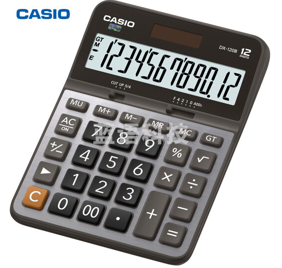 卡西欧 DX-120B 计算器 (单位：台)