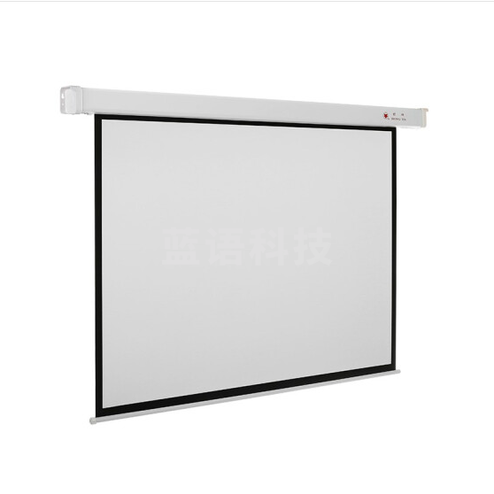 红叶 电动投影幕 120寸 幕布比例：16:9