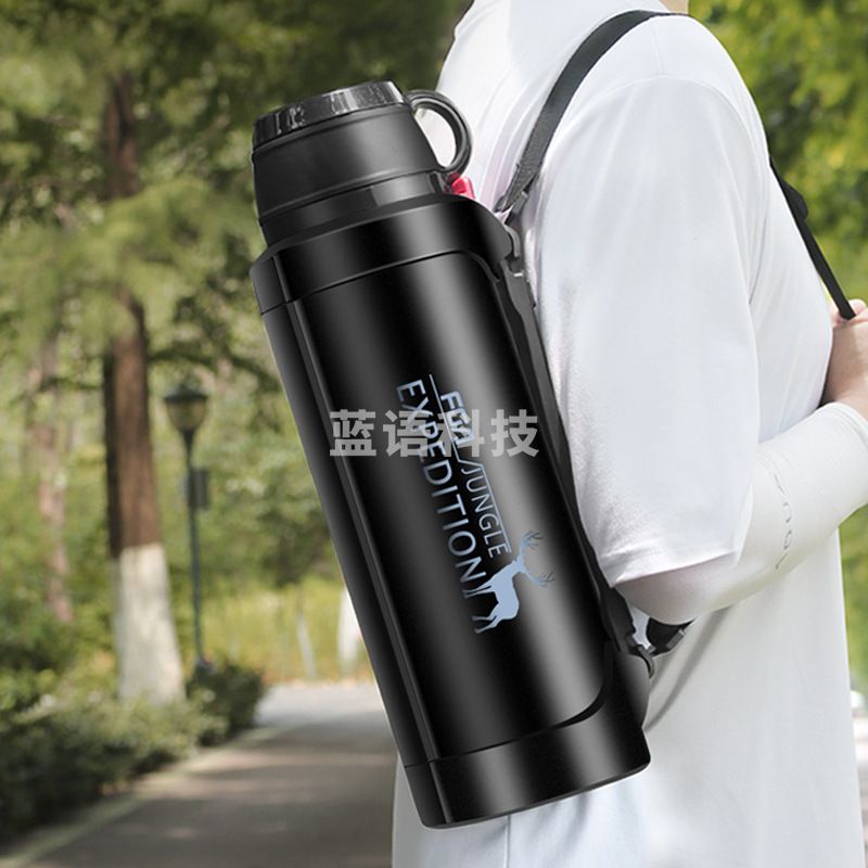 富光 FAZ200071200大容量不锈钢水壶 宝石红1200ml
