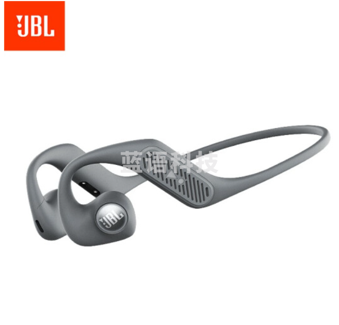 JBL Nearbuds 音乐疾风开放无线蓝牙耳机 骨传导升级空气传导跑步音乐运动耳机 适用苹果安卓 松林灰