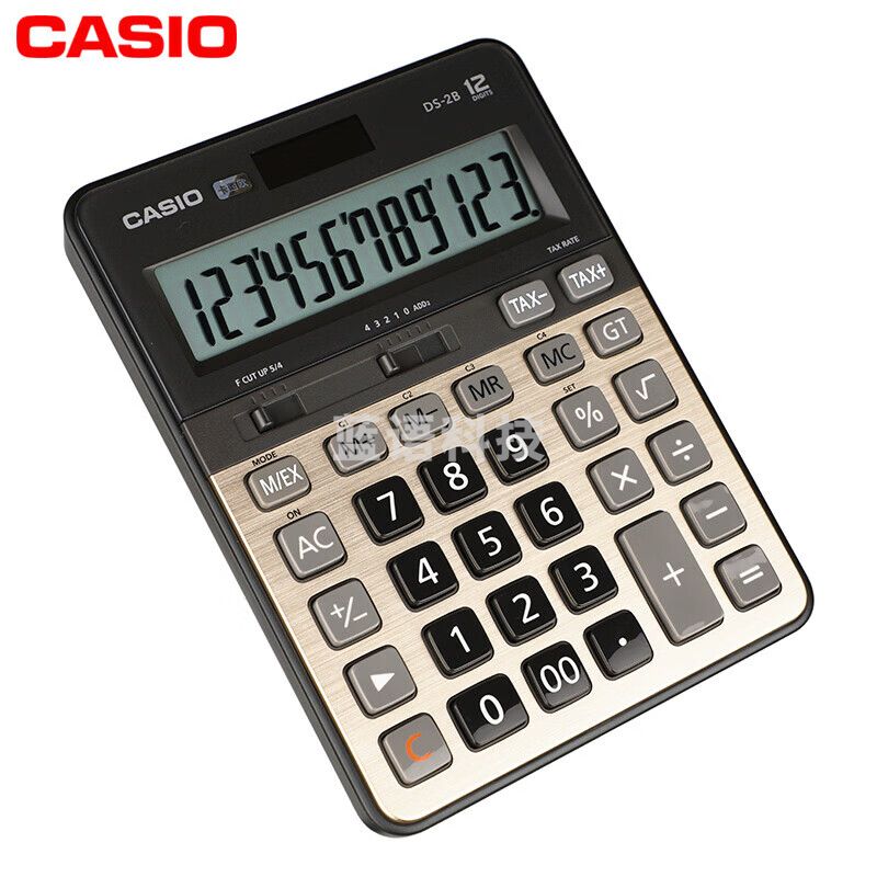 卡西欧(CASIO)办公财务会计专用计算器 DS-2B-GD