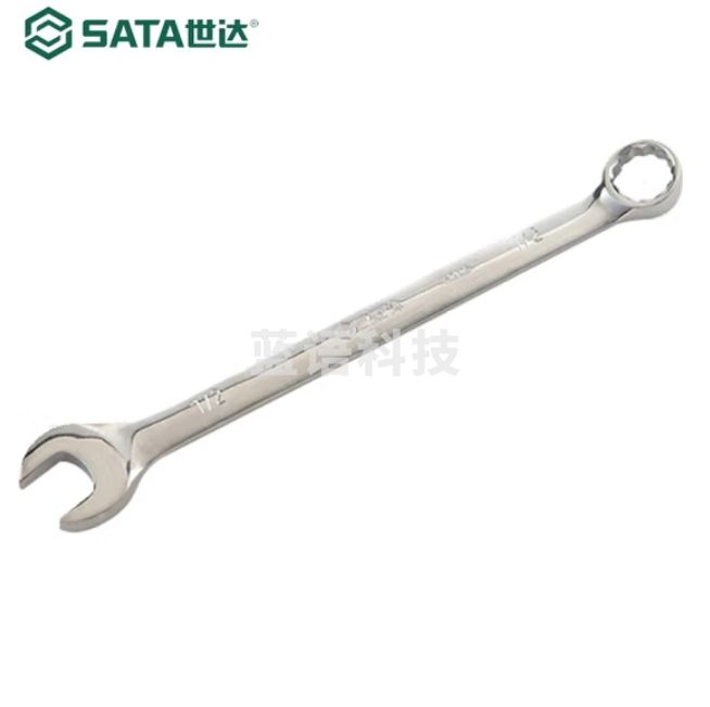 世达（SATA)	 40107  英制全抛光两用扳手5/8寸