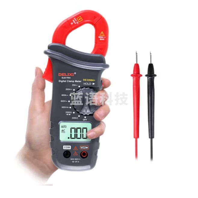 德力西 数字钳形表 万用表电流表 DE3268A