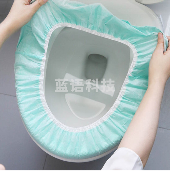 一次性马桶垫 无纺布套 灭菌+透析纸  绿色双层