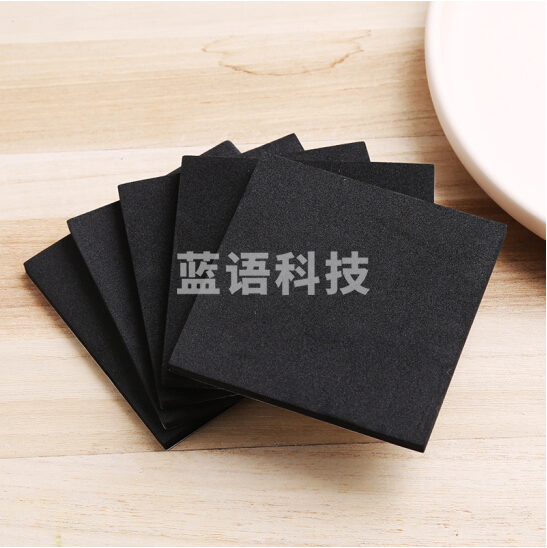 自粘硅胶桌脚垫 保护垫 防噪音 3*3cm  50个/组