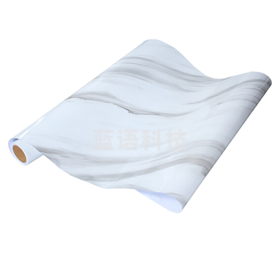 卫生间墙纸自粘加厚防水防潮墙面贴纸  加厚防水不透底+工具 5米长*60厘米宽 货号：HXE