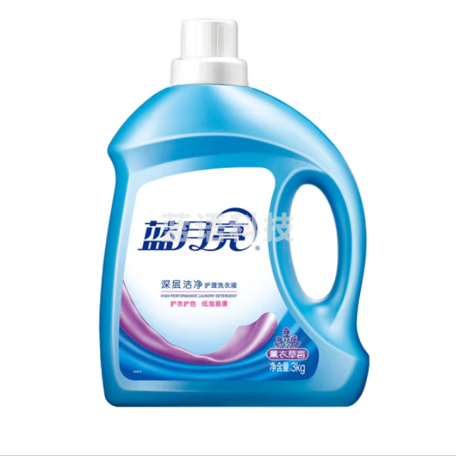 蓝月亮 深层洁净洗衣液 3kg/瓶 4瓶/箱 单位：瓶（薰衣草香）