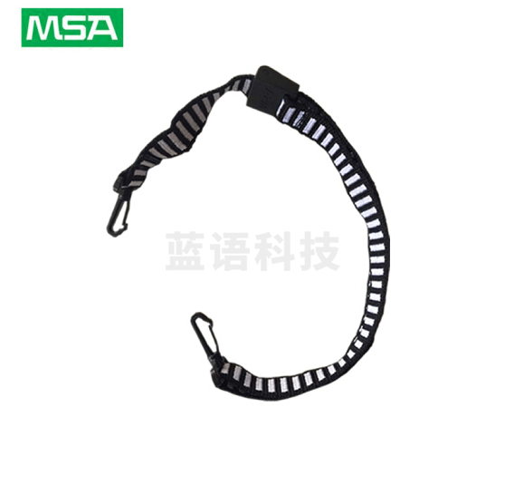 梅思安/MSA GB D型下颏带 挂钩式与帽壳连接 日字扣调节  9100001-SP