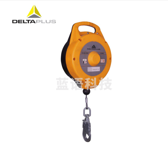 代尔塔 505122  速差防坠制动器钢索 橙色 6米