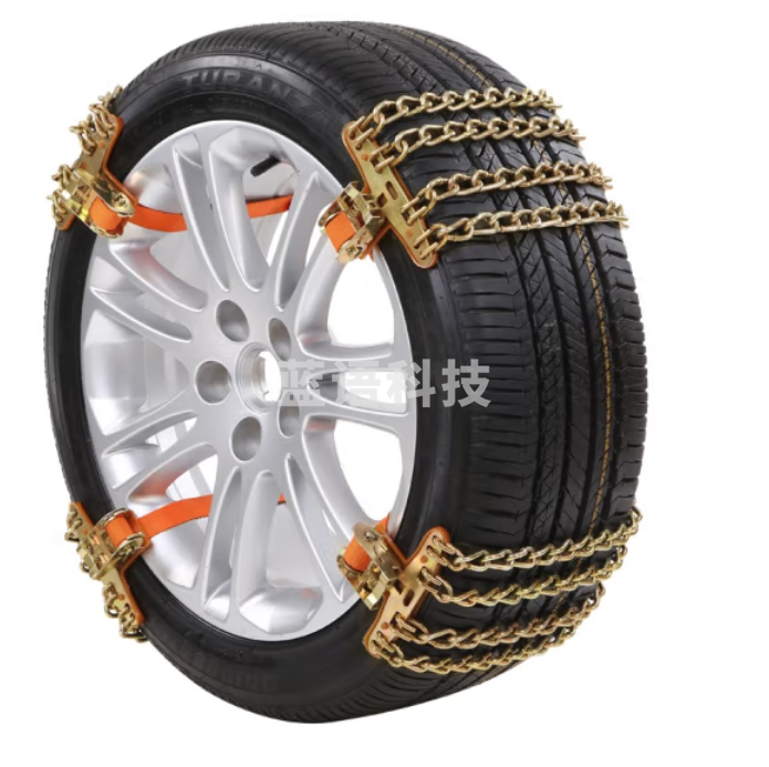 防滑链 铁质 雪地防滑链 汽车货车轮胎通用加粗应急脱困铁链 4道 大号（6条起订）