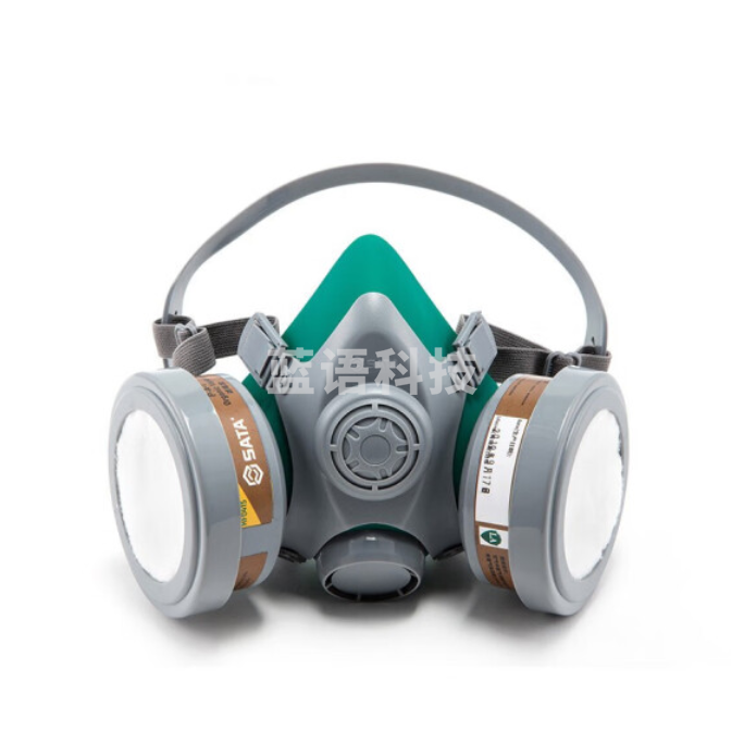 世达 HF0420 防尘面具 双滤盒喷漆防护组合套装