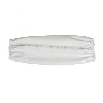 防水防油污套袖家用旅馆办公PU皮防水袖套清结防护护袖笼袖筒（颜色随机） 均码