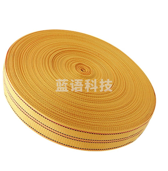 涤纶货车绑带刹车绳 捆绑带 拖车绳 高强度扁带绳  5cm宽 约50米长 货号：JC