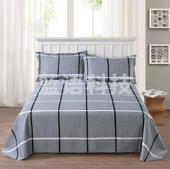 全棉床单单件 单人全棉学生宿舍床单 160*230cm (花色随机) 货号：JC&nbsp 4件起售(偏远区域下单前请电话咨询)