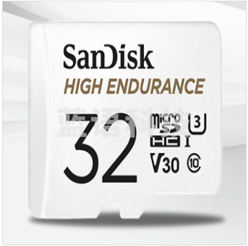 闪迪 SanDisk 32G TF存储卡 SDSQQNR-032G-ZN6IA 32GB  行车记录仪 安防监控专用内存卡