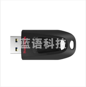 闪迪(SanDisk)128GB USB3.0 U盘 CZ48至尊高速 黑色 读速100MB/s 经典USB3.0 U盘 安全可靠