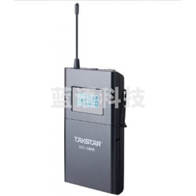 得胜（TAKSTAR） SGC-100W 单反无线采访话筒 直播无线麦克风小蜜蜂专业摄像录收音手机 黑色