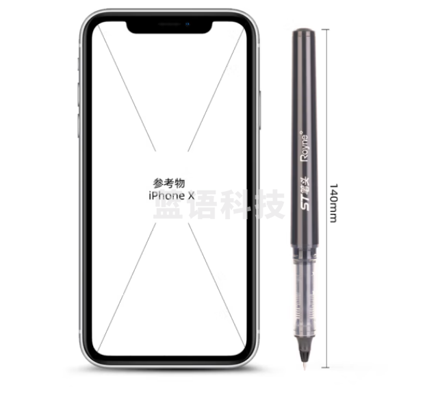 得力(deli)直液式走珠笔0.5mmST笔头黑色12支/盒SF106