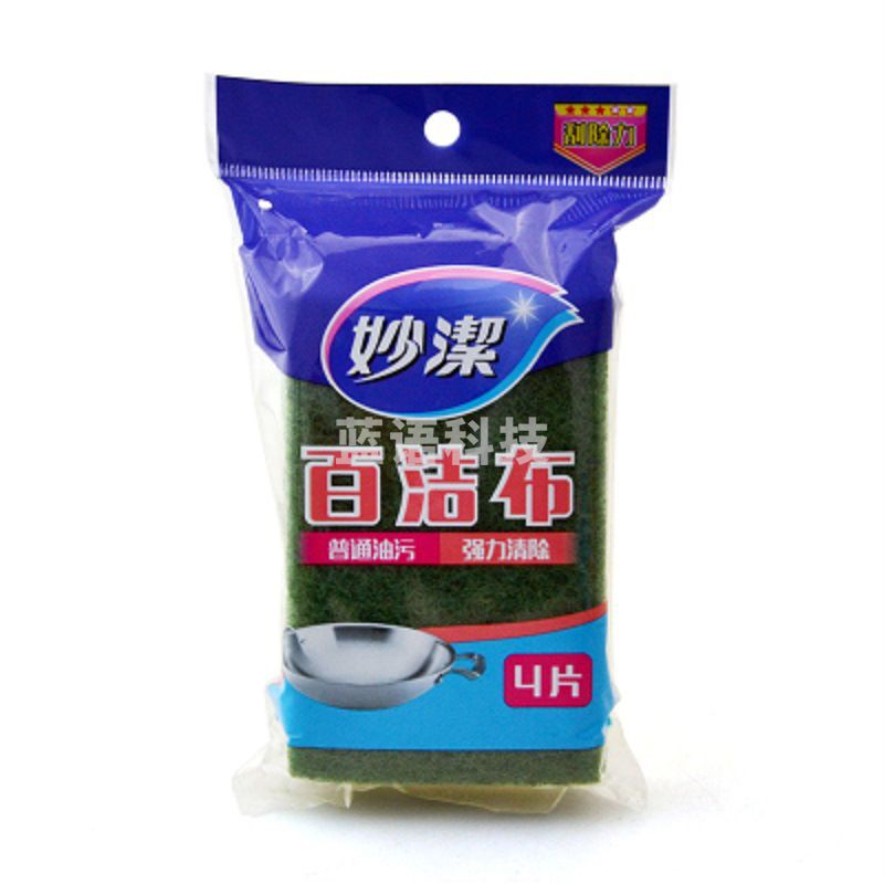 妙洁 MHC4 妙洁C型百洁布 4片