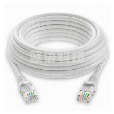 山泽(SAMZHE)ZW-10 高速超五类网线 10米(白色)(10根起售，偏远区域下单请电话咨询)