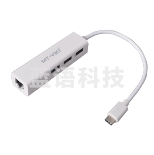 迈拓维矩(MT-viki) USB3.1 Type-C转HUB集线器网卡支持扩展USB口 TYPE-C转USB2.0 MT-UC20 Jd.10个起售(偏远区域下单前请电话咨询)