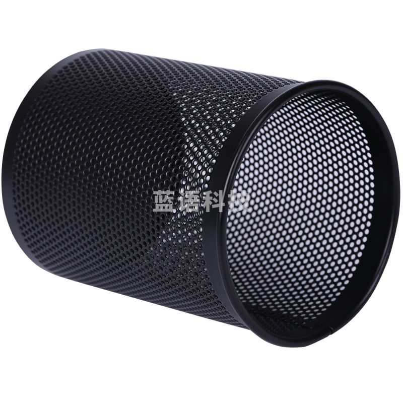 得力909铁网笔筒(只)