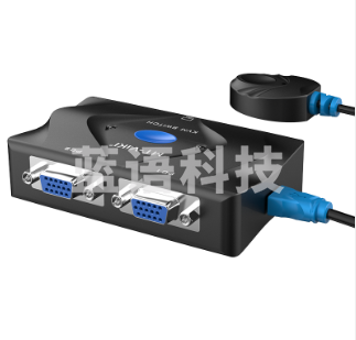 迈拓维矩(MT-viki)VGA KVM切换器 二进一出2口配线 配桌面线控 2进1出多电脑切换器 MT-201-KM Jd.2个起售(偏远区域下单前请电话咨询)