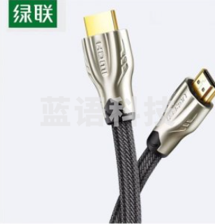 绿联 UGREEN 11193 HDMI高清线2.0版 HD102 3D信号音视频线 4K数字高清线 圆线 5米 Jd.5个起售(偏远区域下单前请电话咨询)