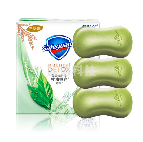 舒肤佳香皂 舒缓茶树油108g*3块