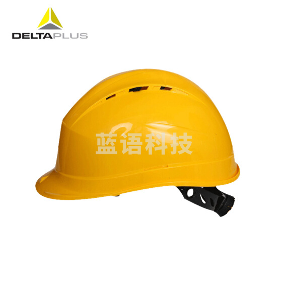 代尔塔 102009安全帽 工程建筑安全帽 PP材质有透气孔