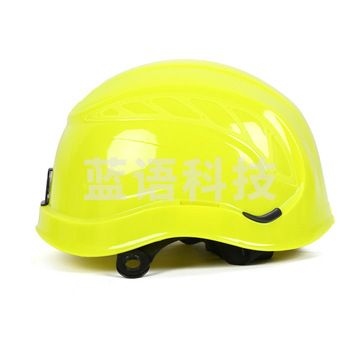 代尔塔 102201 登山型运动头盔含运动下颚带 GRANITE PEAK 黄色 10个/箱 头部防护