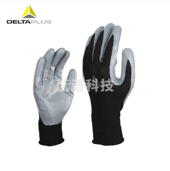 代尔塔  201715 丁腈精细半涂层操作手套