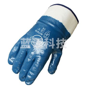 赛立特 N17410 丁腈全浸手套 针织绒衬里 10码 12副/打