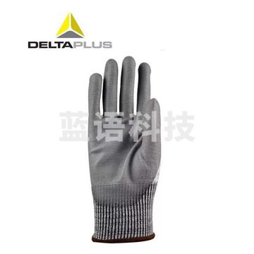 代尔塔 202011-8 VENICUT42灰色PU涂层 300mm*150mm 12付/包 13针，防切割