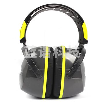 代尔塔 103011 F1银石颈带式耳罩 SILVERSTONE2 荧光黄色 20个/箱 耳部防护