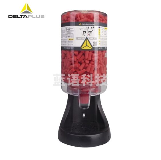 代尔塔 103108 柱形耳塞分配器 内含500副PU耳塞