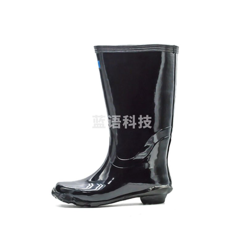 盛安 黑色橡胶雨靴  AF0101000394
