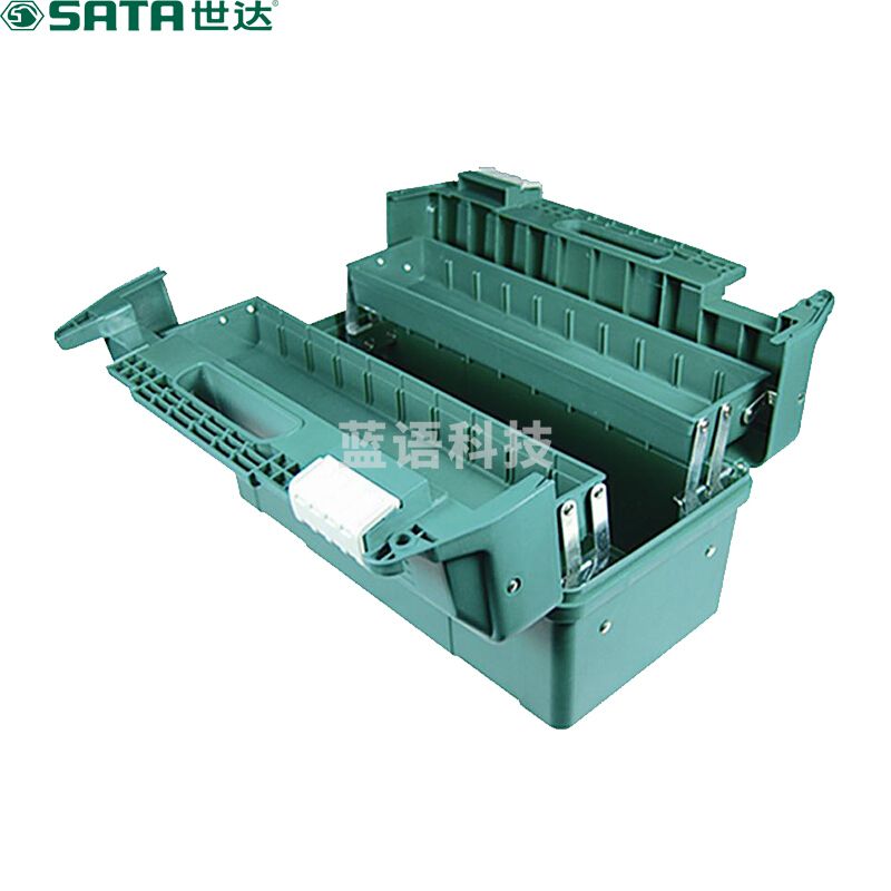 世达95166 三翻斗塑料工具箱17英寸（计价单位：个）